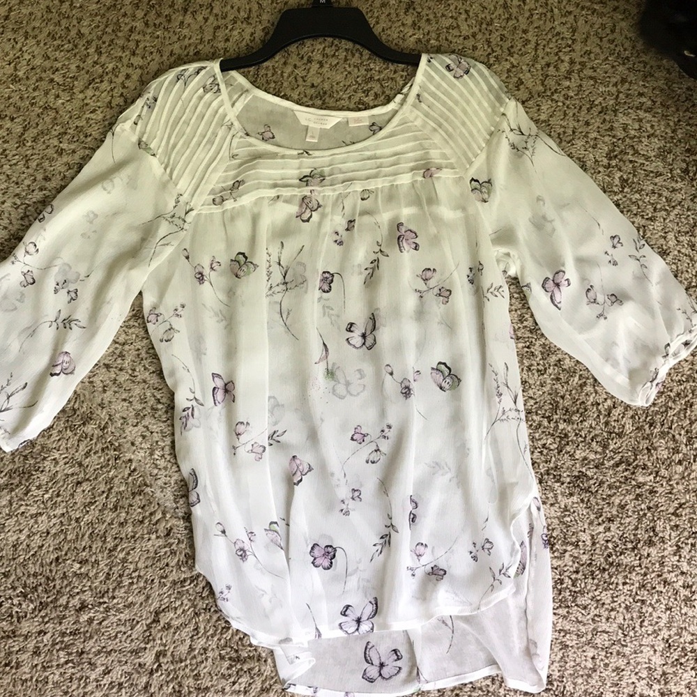 lauren conrad floral top